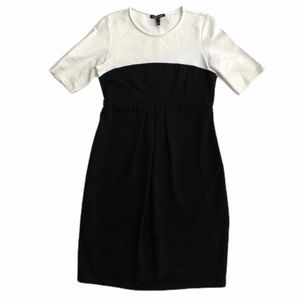 Isabella Oliver black white Laela maternity dress women’s sz 2